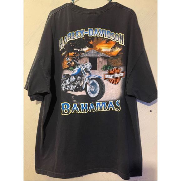 HARLEY DAVIDSON SHIRT 3XL Motorcycle BAHAMAS - Picture 1 of 8